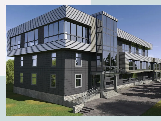 Административные здания в Гатчине