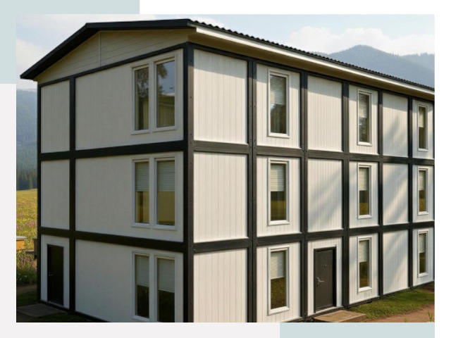 Модульные общежития в Гатчине