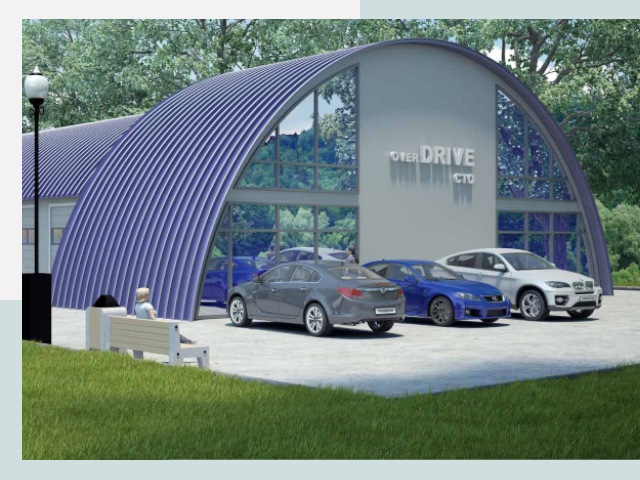 Монтаж ангаров и металлоконструкций от 617 руб.