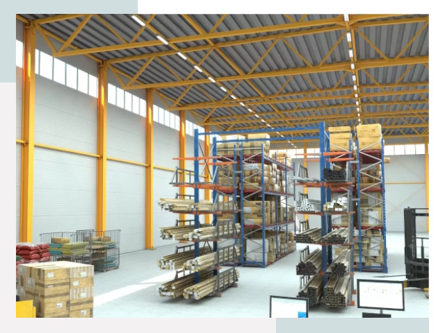 Типовые ангары в Гатчине