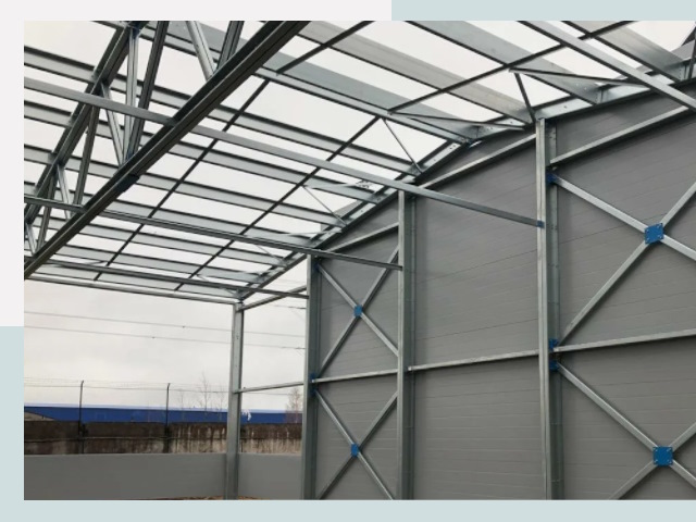 Каркасные ангары от СтальСтрой-Гтч по цене от 617 руб.