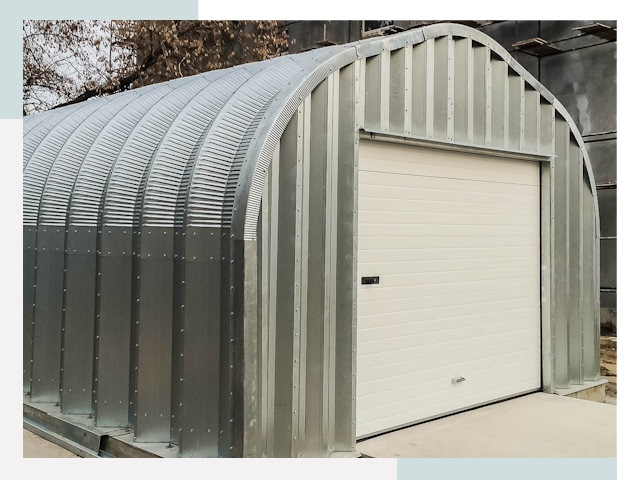 Разборные ангары в Гатчине