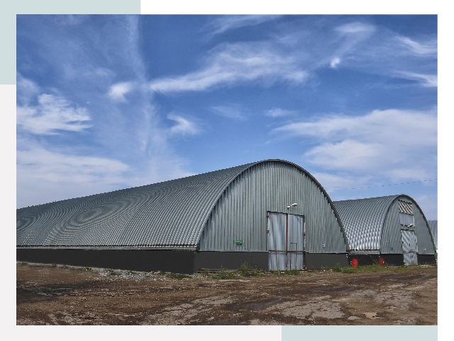 Сборные ангары в Гатчине