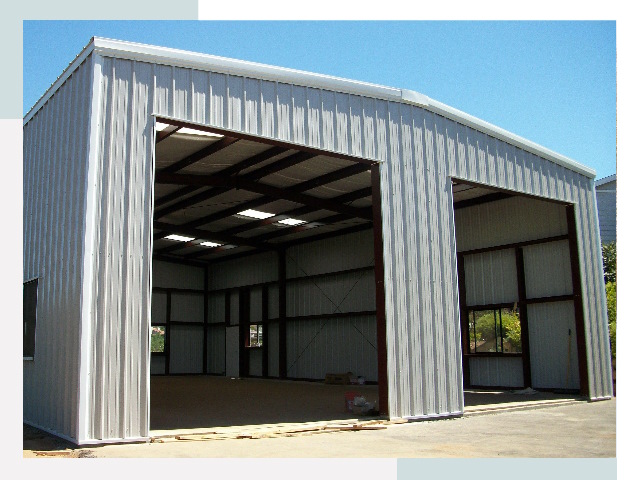 Легковозводимые ангары в Гатчине