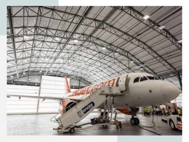 Авиационные ангары в Гатчине