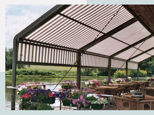 Элегантные навесы для кафе от 617 руб в Гатчина