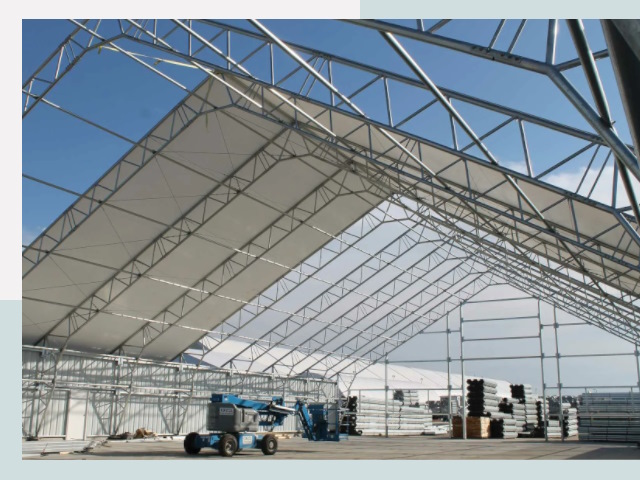 Каркасно-тентовые сооружения от СтальСтрой-Гтч по цене 617 руб.