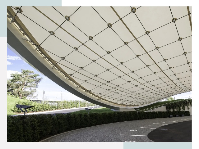 Мембранные конструкции в Гатчине