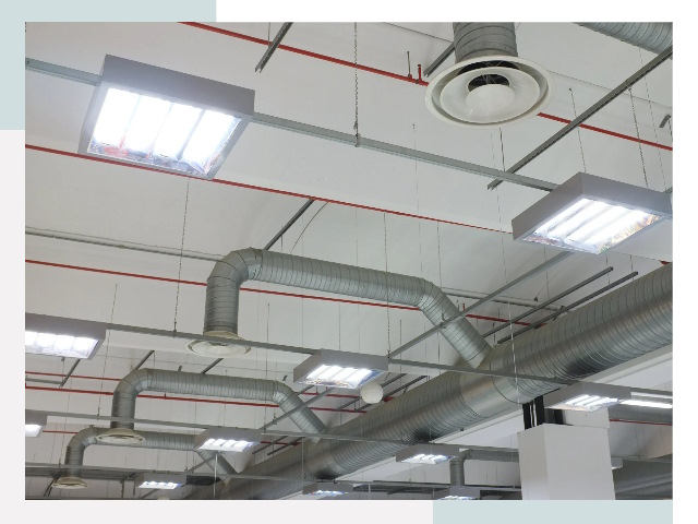 Вентиляция ангаров в Гатчине