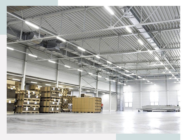 Освещение ангаров в Гатчине