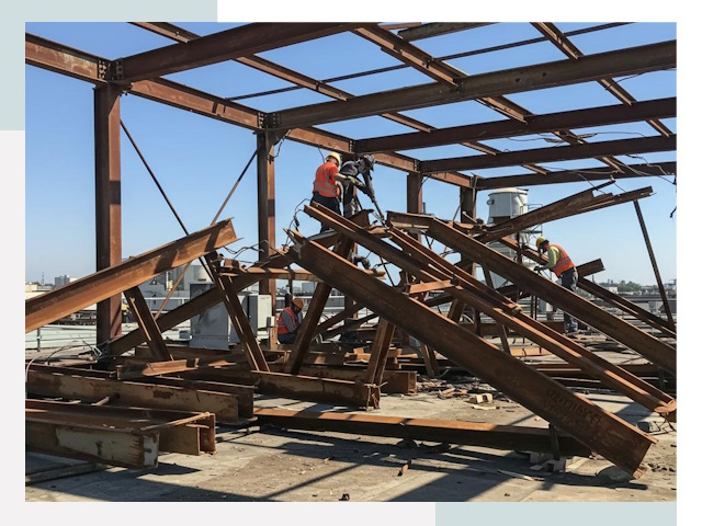 Демонтаж металлоконструкций в Гатчине от 617 руб.