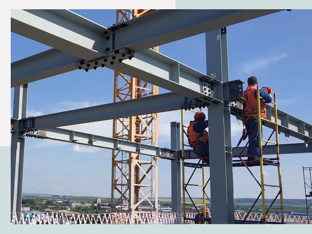 Монтаж металлоконструкций в Гатчине